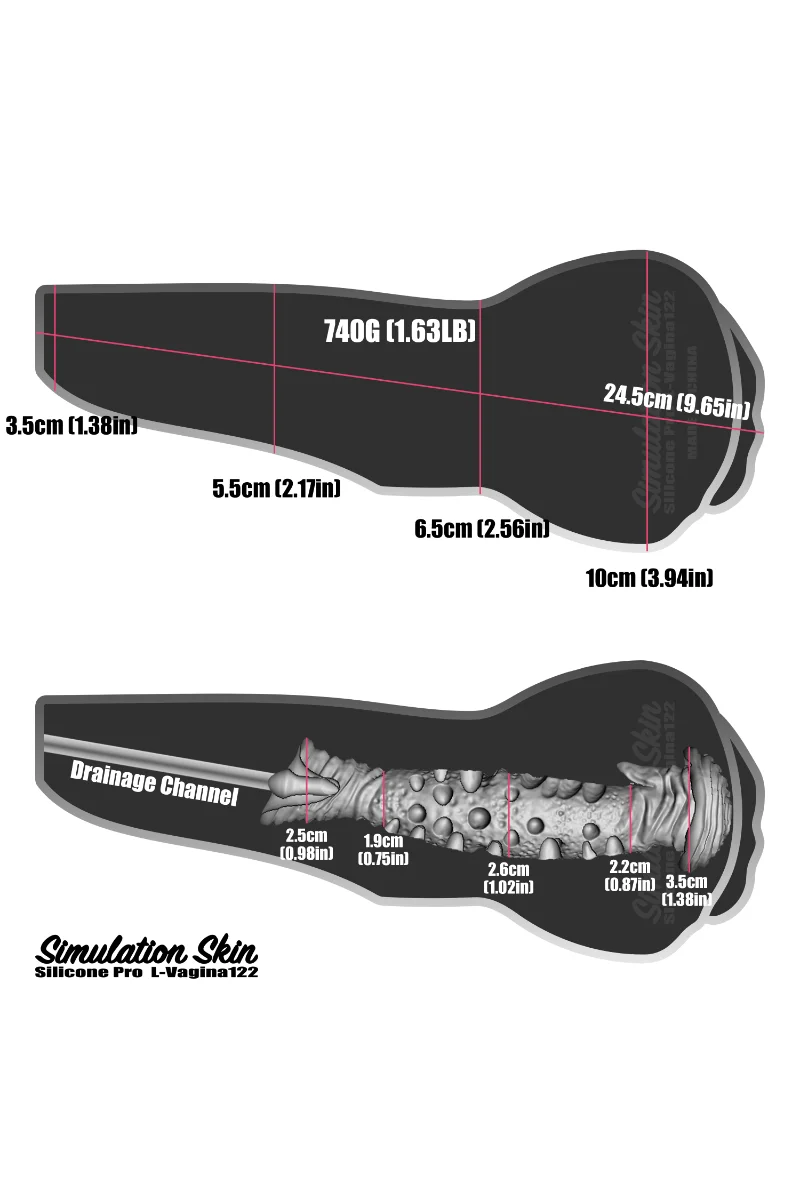 Measurement L-Vagina122